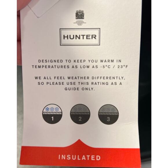 NWT Hunter Womens Discoverer Mid Lace-UP Leather Heel Boot - Picture 10 of 14